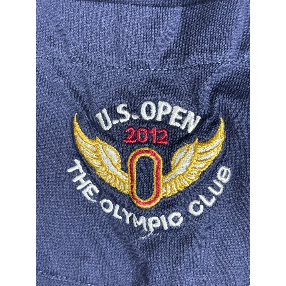 Polo Golf Ralph Lauren Olympic Club Polo Mens‎ L 2012 US Open Rare Pima Cotton